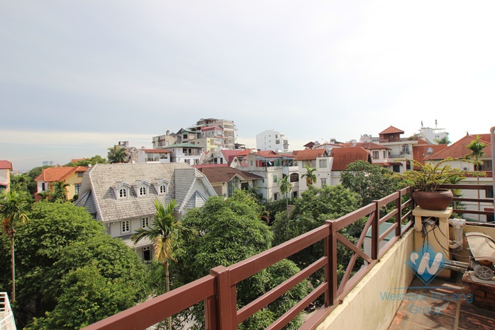 Beautiful 3 bedroom furnished house for rent in Tay Ho area